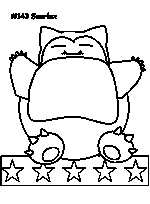coloriage pokemon ronflex snorlax